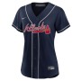 Atlanta Braves Nike Women's Alternate Replica Team Jersey - Navy Atlanta Braves Nike Women's Alternate Replica Team Jersey - Navy