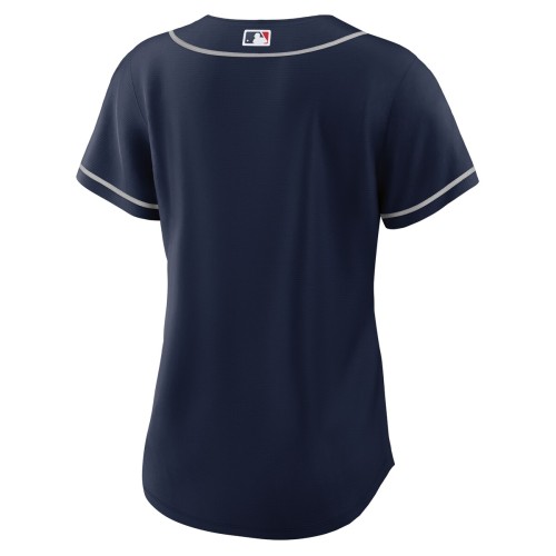Atlanta Braves Nike Women's Alternate Replica Team Jersey - Navy Atlanta Braves Nike Women's Alternate Replica Team Jersey - Navy