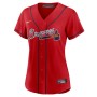 Atlanta Braves Nike Women's Alternate Replica Team Jersey - Red Atlanta Braves Nike Women's Alternate Replica Team Jersey - Red
