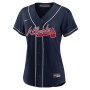 Ronald Acuna Jr. Atlanta Braves Nike Women's Alternate Replica Player Jersey - Navy Ronald Acuna Jr. Atlanta Braves Nike Women's Alternate Replica Player Jersey - Navy