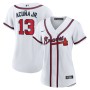 Ronald Acuna Jr. Atlanta Braves Nike Women's Home Replica Player Jersey - White Ronald Acuna Jr. Atlanta Braves Nike Women's Home Replica Player Jersey - White