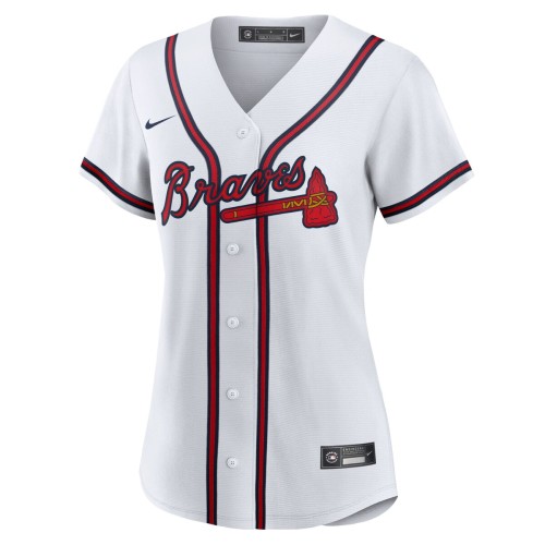 Ronald Acuna Jr. Atlanta Braves Nike Women's Home Replica Player Jersey - White Ronald Acuna Jr. Atlanta Braves Nike Women's Home Replica Player Jersey - White