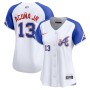 Ronald Acuña Jr. Atlanta Braves Nike Women's City Connect Limited Player Jersey - White Ronald Acuña Jr. Atlanta Braves Nike Women's City Connect Limited Player Jersey - White
