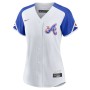 Ronald Acuña Jr. Atlanta Braves Nike Women's City Connect Replica Player Jersey - White Ronald Acuña Jr. Atlanta Braves Nike Women's City Connect Replica Player Jersey - White