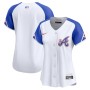 Atlanta Braves Nike Women's City Connect Limited Jersey - White Atlanta Braves Nike Women's City Connect Limited Jersey - White