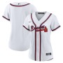 Atlanta Braves Nike Women's Home Replica Team Jersey - White Atlanta Braves Nike Women's Home Replica Team Jersey - White