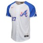 Austin Riley Atlanta Braves Nike Youth City Connect Limited Player Jersey - White Austin Riley Atlanta Braves Nike Youth City Connect Limited Player Jersey - White