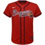Atlanta Braves Nike Youth Alternate Replica Team Jersey - Red Atlanta Braves Nike Youth Alternate Replica Team Jersey - Red