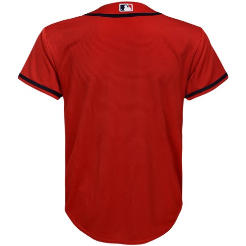 Atlanta Braves Nike Youth Alternate Replica Team Jersey - Red Atlanta Braves Nike Youth Alternate Replica Team Jersey - Red