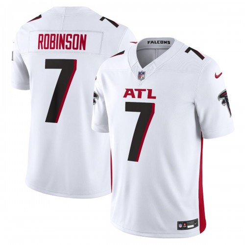 Bijan Robinson Atlanta Falcons Nike Vapor F.U.S.E. Limited Jersey - White Bijan Robinson Atlanta Falcons Nike Vapor F.U.S.E. Limited Jersey - White