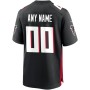 Atlanta Falcons Nike Custom Game Jersey - Black Atlanta Falcons Nike Custom Game Jersey - Black
