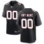 Atlanta Falcons Nike Throwback Custom Game Jersey - Black Atlanta Falcons Nike Throwback Custom Game Jersey - Black