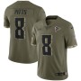 Kyle Pitts Atlanta Falcons Nike 2022 Salute To Service Limited Jersey - Olive Kyle Pitts Atlanta Falcons Nike 2022 Salute To Service Limited Jersey - Olive