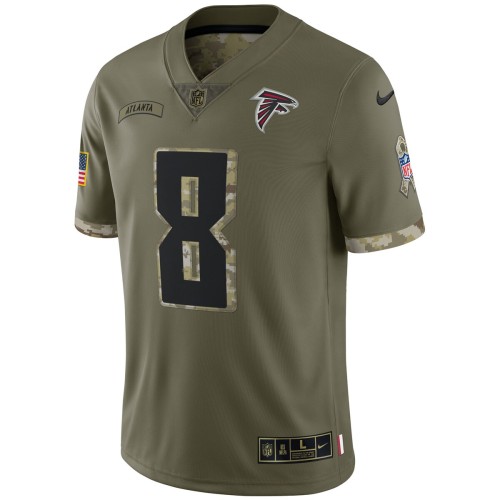 Kyle Pitts Atlanta Falcons Nike 2022 Salute To Service Limited Jersey - Olive Kyle Pitts Atlanta Falcons Nike 2022 Salute To Service Limited Jersey - Olive