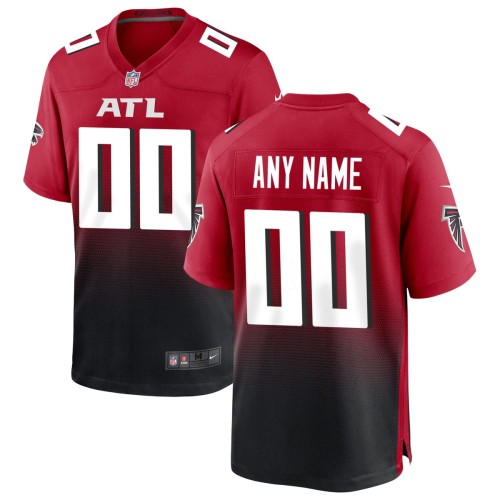 Atlanta Falcons Nike Alternate Custom Game Jersey - Red Atlanta Falcons Nike Alternate Custom Game Jersey - Red