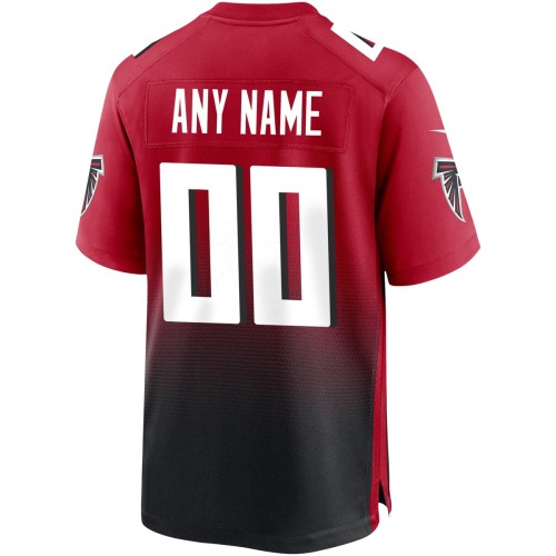 Atlanta Falcons Nike Alternate Custom Game Jersey - Red Atlanta Falcons Nike Alternate Custom Game Jersey - Red