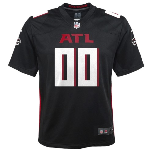Atlanta Falcons Nike Youth Custom Game Jersey - Black Atlanta Falcons Nike Youth Custom Game Jersey - Black