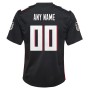 Atlanta Falcons Nike Youth Custom Game Jersey - Black Atlanta Falcons Nike Youth Custom Game Jersey - Black