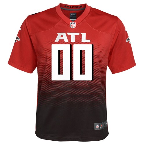 Atlanta Falcons Nike Youth Alternate Custom Game Jersey - Red Atlanta Falcons Nike Youth Alternate Custom Game Jersey - Red