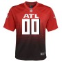 Atlanta Falcons Nike Youth Alternate Custom Game Jersey - Red Atlanta Falcons Nike Youth Alternate Custom Game Jersey - Red