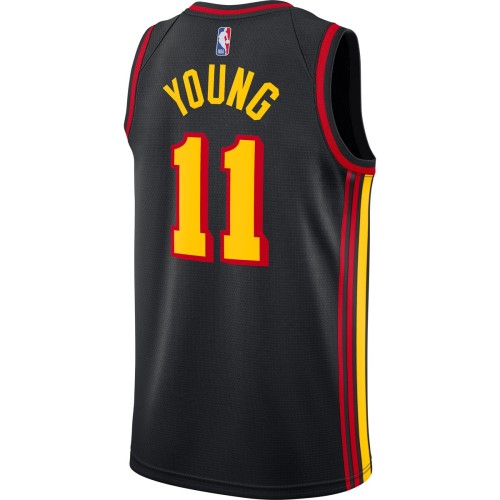 Trae Young Atlanta Hawks Jordan Brand 2020/21 Swingman Jersey - Statement Edition - Black Trae Young Atlanta Hawks Jordan Brand 2020/21 Swingman Jersey - Statement Edition - Black