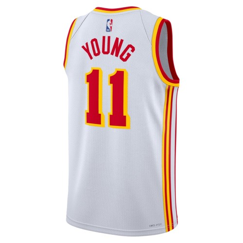 Trae Young Atlanta Hawks Nike Unisex 2022/23 Swingman Jersey - Association Edition - White Trae Young Atlanta Hawks Nike Unisex 2022/23 Swingman Jersey - Association Edition - White