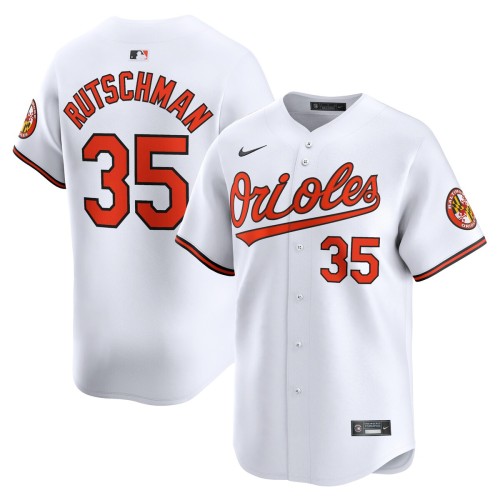 Adley Rutschman Baltimore Orioles Nike Home Limited Player Jersey - White Adley Rutschman Baltimore Orioles Nike Home Limited Player Jersey - White
