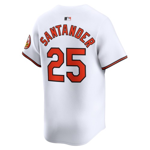 Anthony Santander Baltimore Orioles Nike Home Limited Player Jersey - White Anthony Santander Baltimore Orioles Nike Home Limited Player Jersey - White