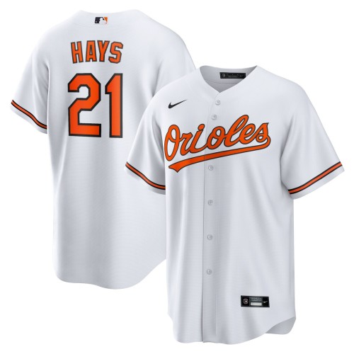 Austin Hays Baltimore Orioles Nike Replica Player Jersey - White Austin Hays Baltimore Orioles Nike Replica Player Jersey - White