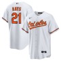 Austin Hays Baltimore Orioles Nike Replica Player Jersey - White Austin Hays Baltimore Orioles Nike Replica Player Jersey - White