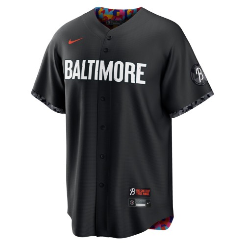 Gunnar Henderson Baltimore Orioles Nike 2023 City Connect Replica Player Jersey - Black Gunnar Henderson Baltimore Orioles Nike 2023 City Connect Replica Player Jersey - Black