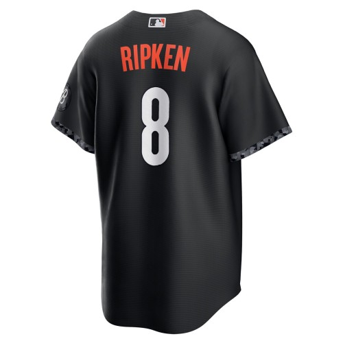 Cal Ripken Baltimore Orioles Nike 2023 City Connect Replica Player Jersey - Black Cal Ripken Baltimore Orioles Nike 2023 City Connect Replica Player Jersey - Black