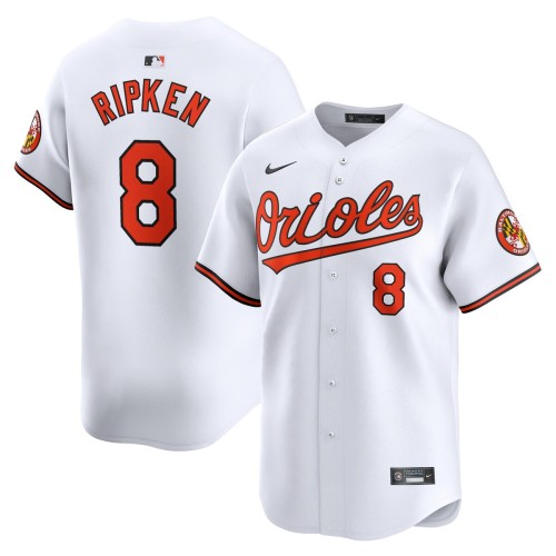 Cal Ripken Jr. Baltimore Orioles Nike Home Limited Player Jersey - White Cal Ripken Jr. Baltimore Orioles Nike Home Limited Player Jersey - White