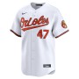 John Means Baltimore Orioles Nike Home Limited Player Jersey - White John Means Baltimore Orioles Nike Home Limited Player Jersey - White