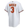 Jorge Mateo Baltimore Orioles Nike Replica Player Jersey - White Jorge Mateo Baltimore Orioles Nike Replica Player Jersey - White