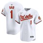 Baltimore Orioles Nike #1 Dad Home Limited Jersey - White Baltimore Orioles Nike #1 Dad Home Limited Jersey - White
