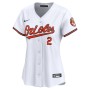 Gunnar Henderson Baltimore Orioles Nike Women's Home Limited Player Jersey - White Gunnar Henderson Baltimore Orioles Nike Women's Home Limited Player Jersey - White