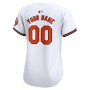 Baltimore Orioles Nike Women's Home Limited Custom Jersey - White Baltimore Orioles Nike Women's Home Limited Custom Jersey - White