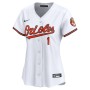 Baltimore Orioles Nike Women's #1 Mom Home Limited Jersey - White Baltimore Orioles Nike Women's #1 Mom Home Limited Jersey - White