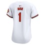 Baltimore Orioles Nike Women's #1 Mom Home Limited Jersey - White Baltimore Orioles Nike Women's #1 Mom Home Limited Jersey - White