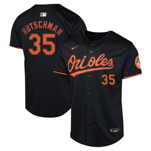 Adley Rutschman Baltimore Orioles Nike Youth Alternate Limited Player Jersey - Black Adley Rutschman Baltimore Orioles Nike Youth Alternate Limited Player Jersey - Black