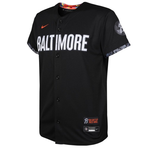 Cedric Mullins Baltimore Orioles Nike Youth 2023 City Connect Replica Player Jersey - Black Cedric Mullins Baltimore Orioles Nike Youth 2023 City Connect Replica Player Jersey - Black