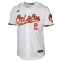 Gunnar Henderson Baltimore Orioles Nike Youth Home Limited Jersey – White