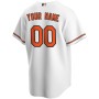 Baltimore Orioles Nike Youth Home Replica Custom Jersey - White Baltimore Orioles Nike Youth Home Replica Custom Jersey - White