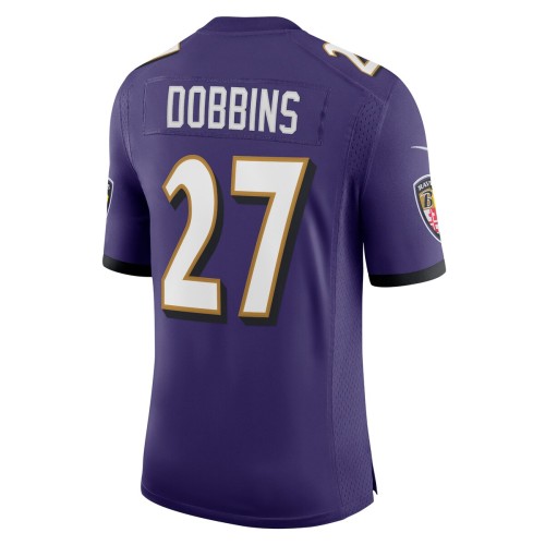J.K. Dobbins Baltimore Ravens Nike Vapor Limited Jersey - Purple J.K. Dobbins Baltimore Ravens Nike Vapor Limited Jersey - Purple