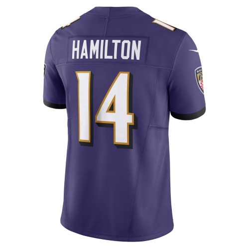 Kyle Hamilton Baltimore Ravens Nike Vapor F.U.S.E. Limited Jersey - Purple Kyle Hamilton Baltimore Ravens Nike Vapor F.U.S.E. Limited Jersey - Purple