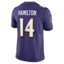 Kyle Hamilton Baltimore Ravens Nike Vapor F.U.S.E. Limited Jersey - Purple Kyle Hamilton Baltimore Ravens Nike Vapor F.U.S.E. Limited Jersey - Purple