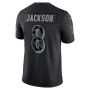 Lamar Jackson Baltimore Ravens Nike RFLCTV Limited Jersey - Black Lamar Jackson Baltimore Ravens Nike RFLCTV Limited Jersey - Black