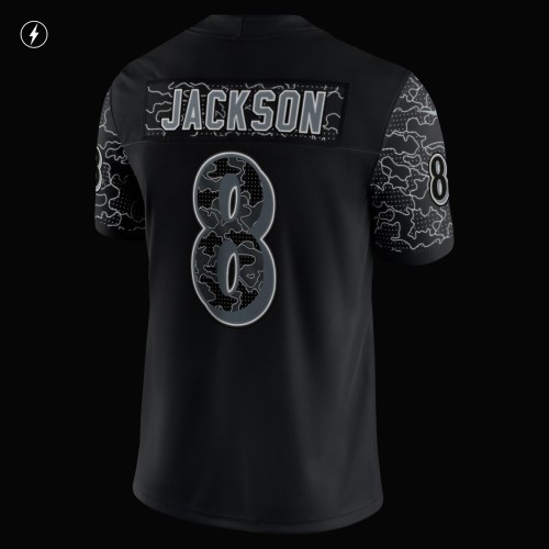 Lamar Jackson Baltimore Ravens Nike RFLCTV Limited Jersey - Black Lamar Jackson Baltimore Ravens Nike RFLCTV Limited Jersey - Black