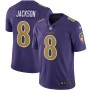 Lamar Jackson Baltimore Ravens Nike Color Rush Vapor Limited Jersey - Purple Lamar Jackson Baltimore Ravens Nike Color Rush Vapor Limited Jersey - Purple